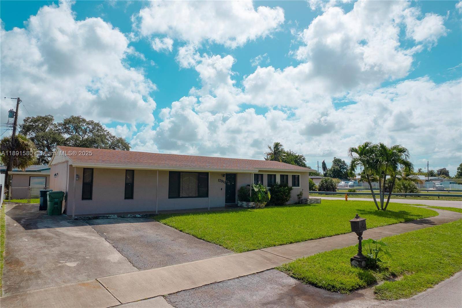 Updated single family home located on a spacious corner lot in the heart of Miami Gardens.