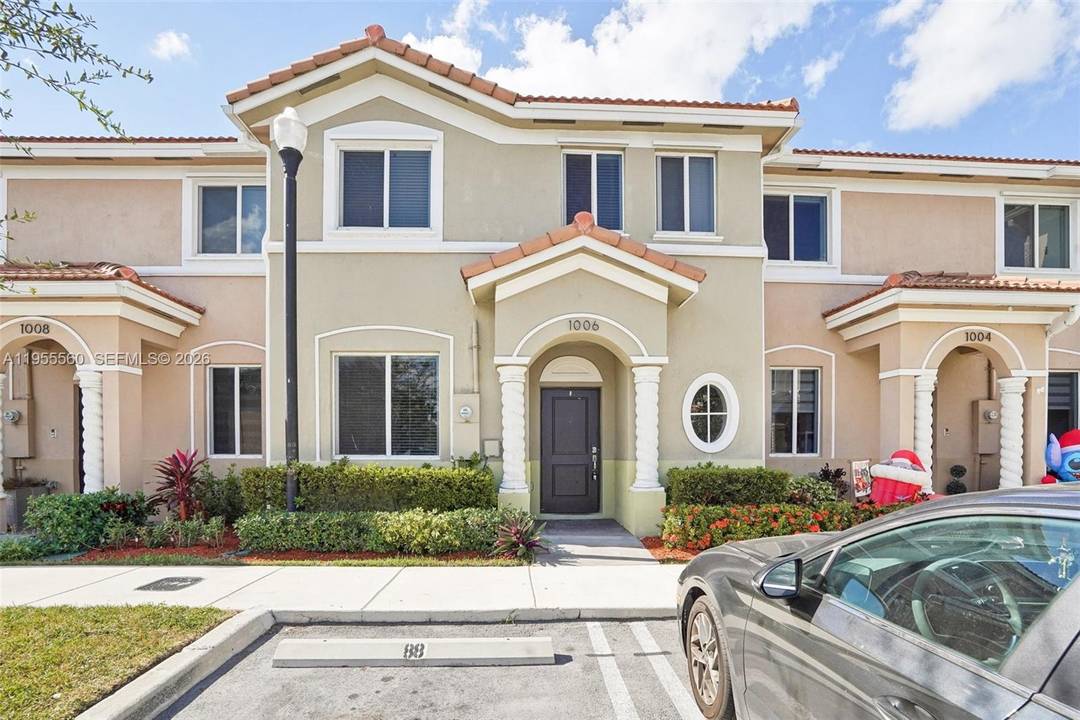 This stunning FRESHLY PAINTED 4 bedroom, 3 bath home, built in 2021, is located in one of Homestead s top gated communities.