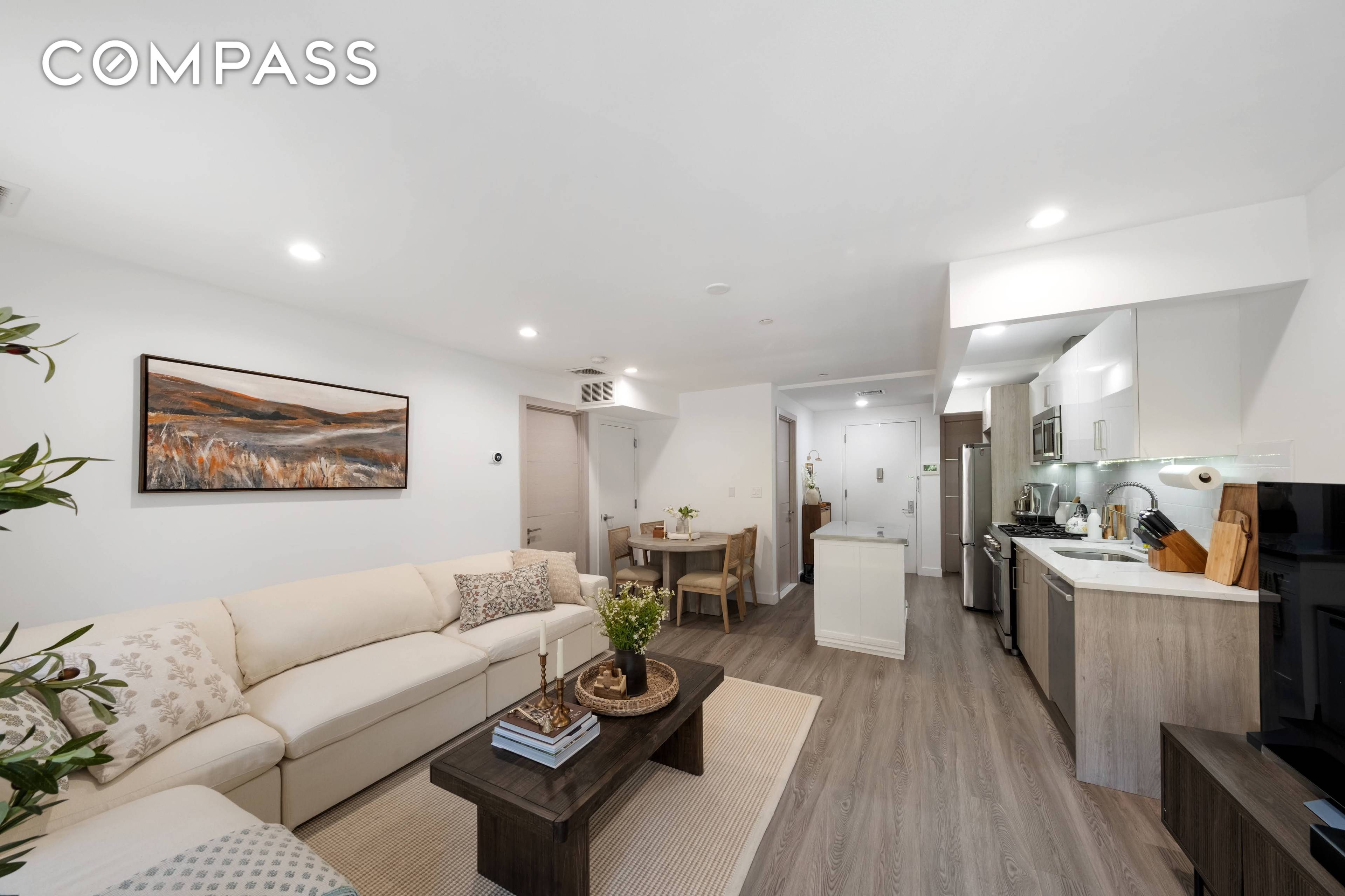 Covered Garage Parking Space Included Located on the 2nd Floor of an elevator building Spacious 1 Bedroom 824 Sqft with Private Outdoor Space 119 Sqft in the Heart of Midwood ...