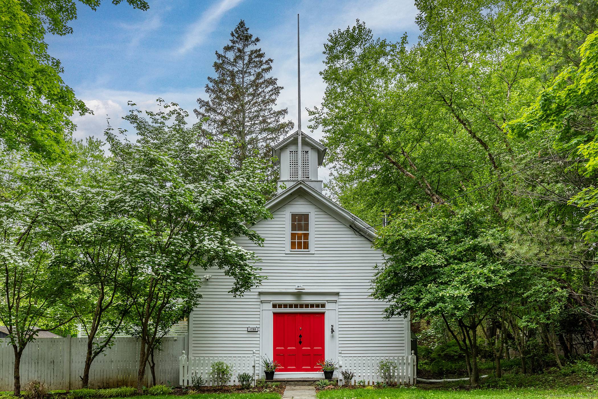 History unfolds at the original Lower Merryall schoolhouse.