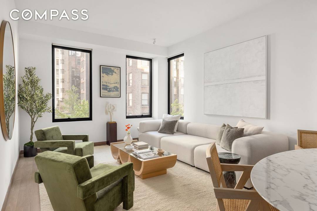 A refined one bedroom residence with a study and two full baths, this home is defined by its scale, materiality, and quiet precision.