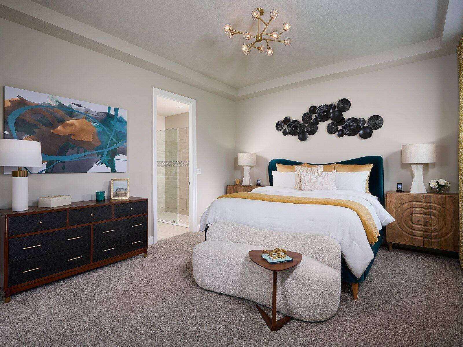 New construction Brystol at Wylder, offering a spacious 4 bed, 3 bath home with 2, 493 sq.
