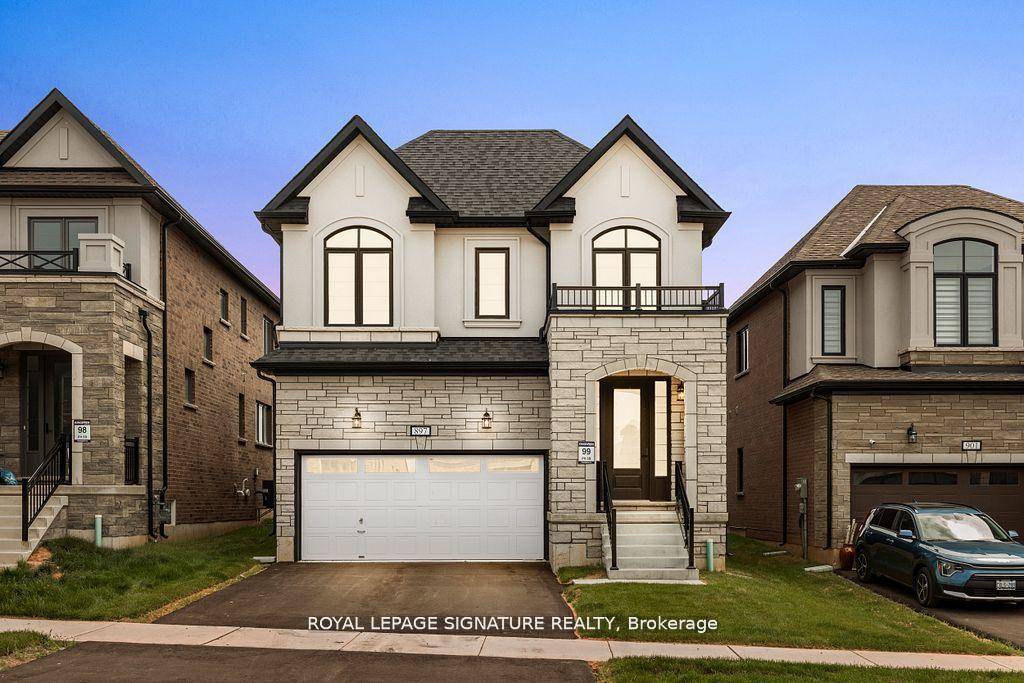Step into modern living with this never lived in, beautifully crafted detached home boasting 4 spacious bedrooms and 2.