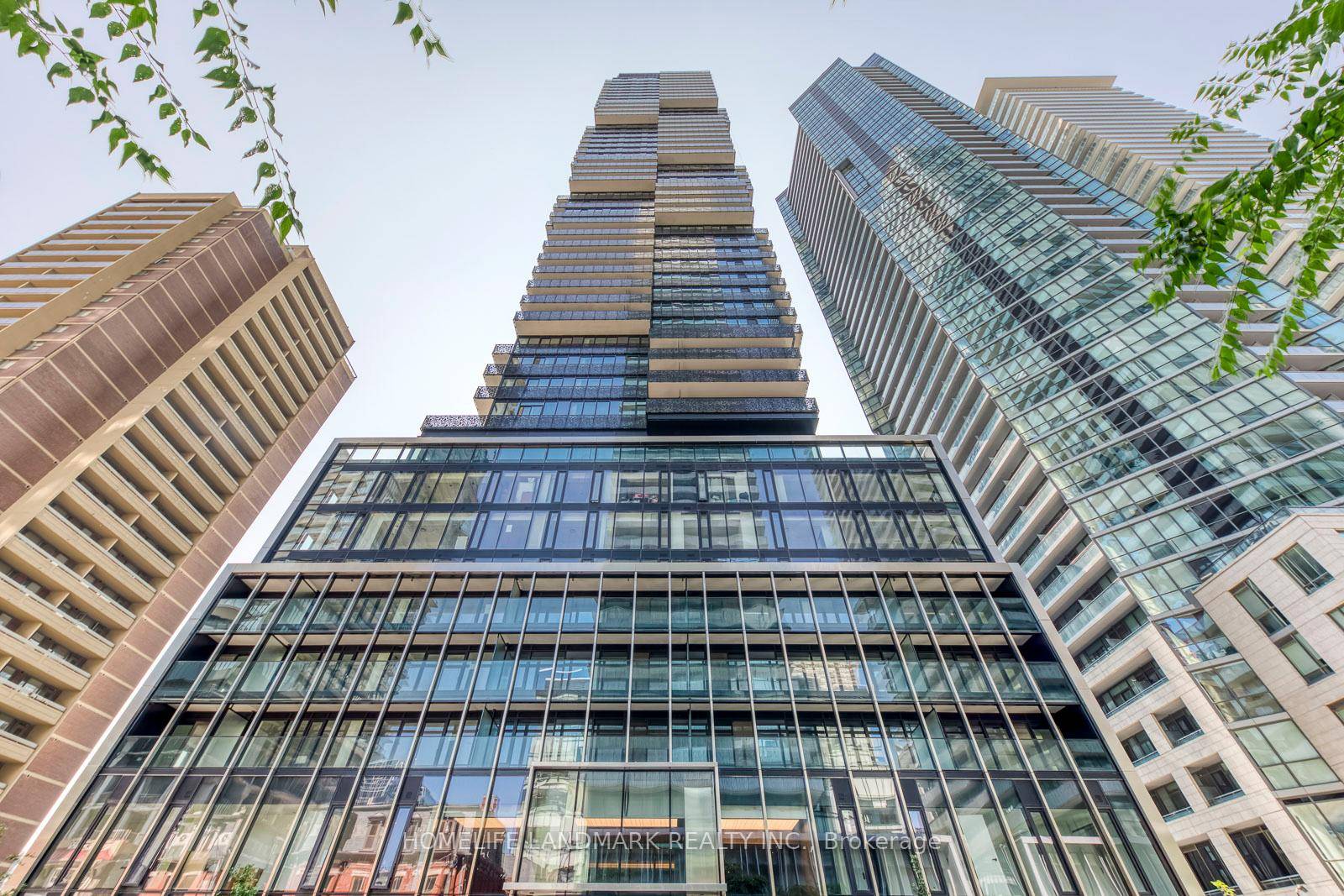 High level Stunning Luxury 2 Bedroom, 2 Bath Unit Available for Lease at 55C Bloor Yorkville Residences for lease.