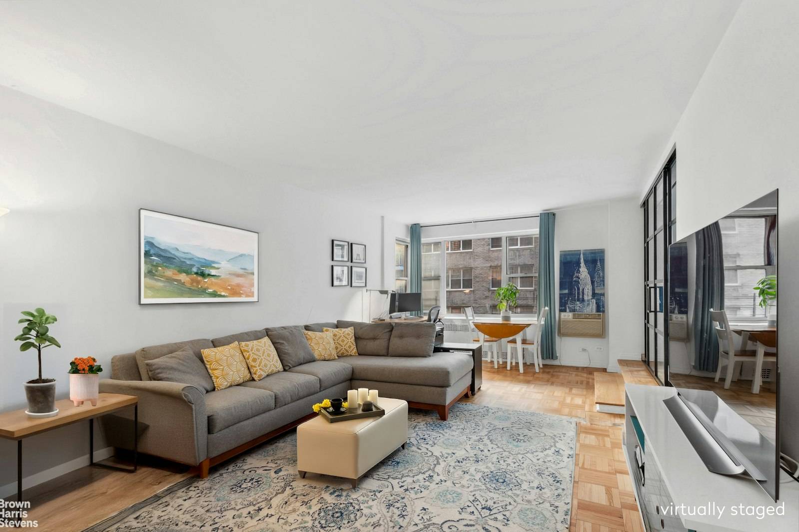 Step into this beautifully renovated expansive 1 bedroom conv.