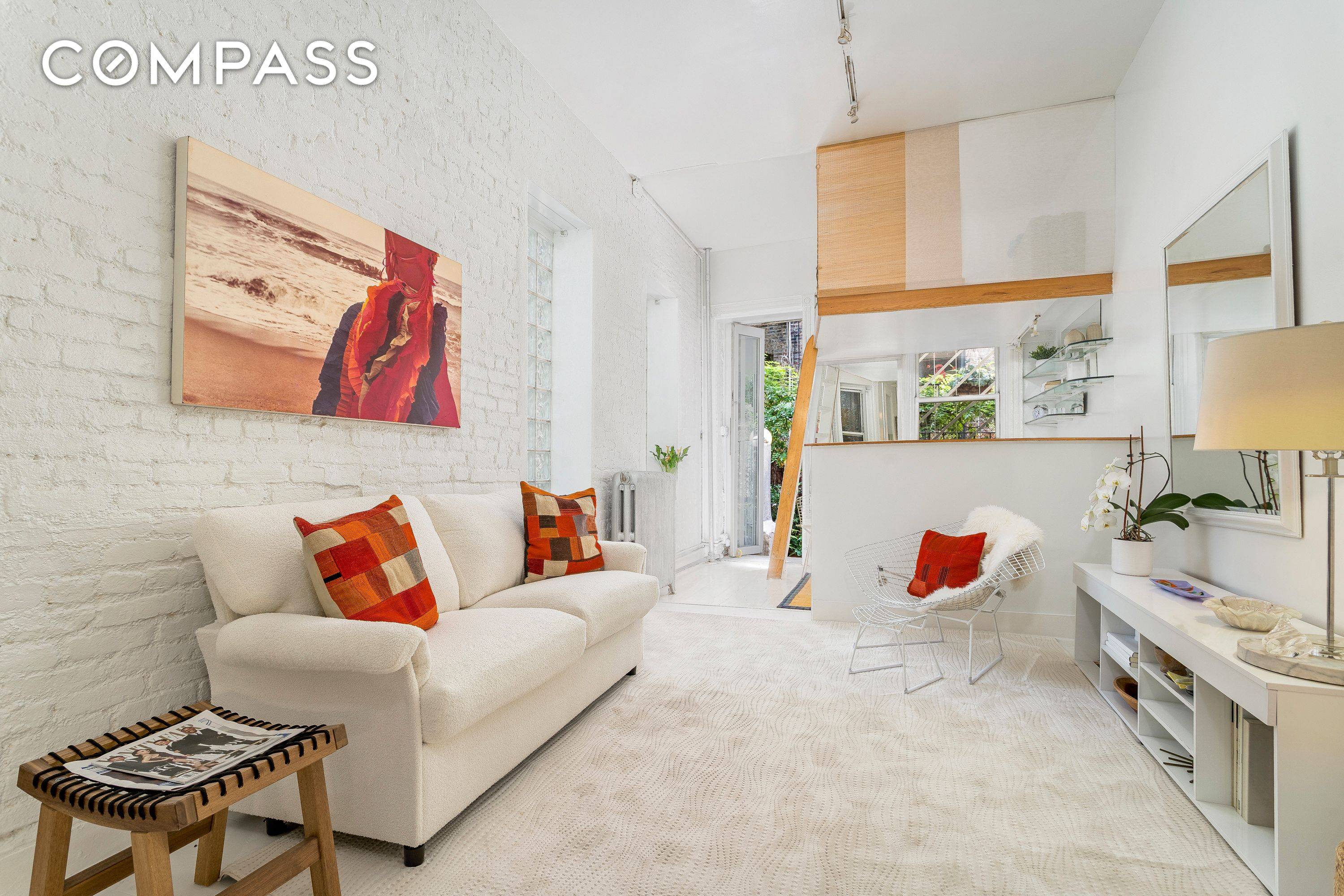 Rare East Village Open Loft w Garden This home can easily be flexed to a 1 Bedroom See renderings.