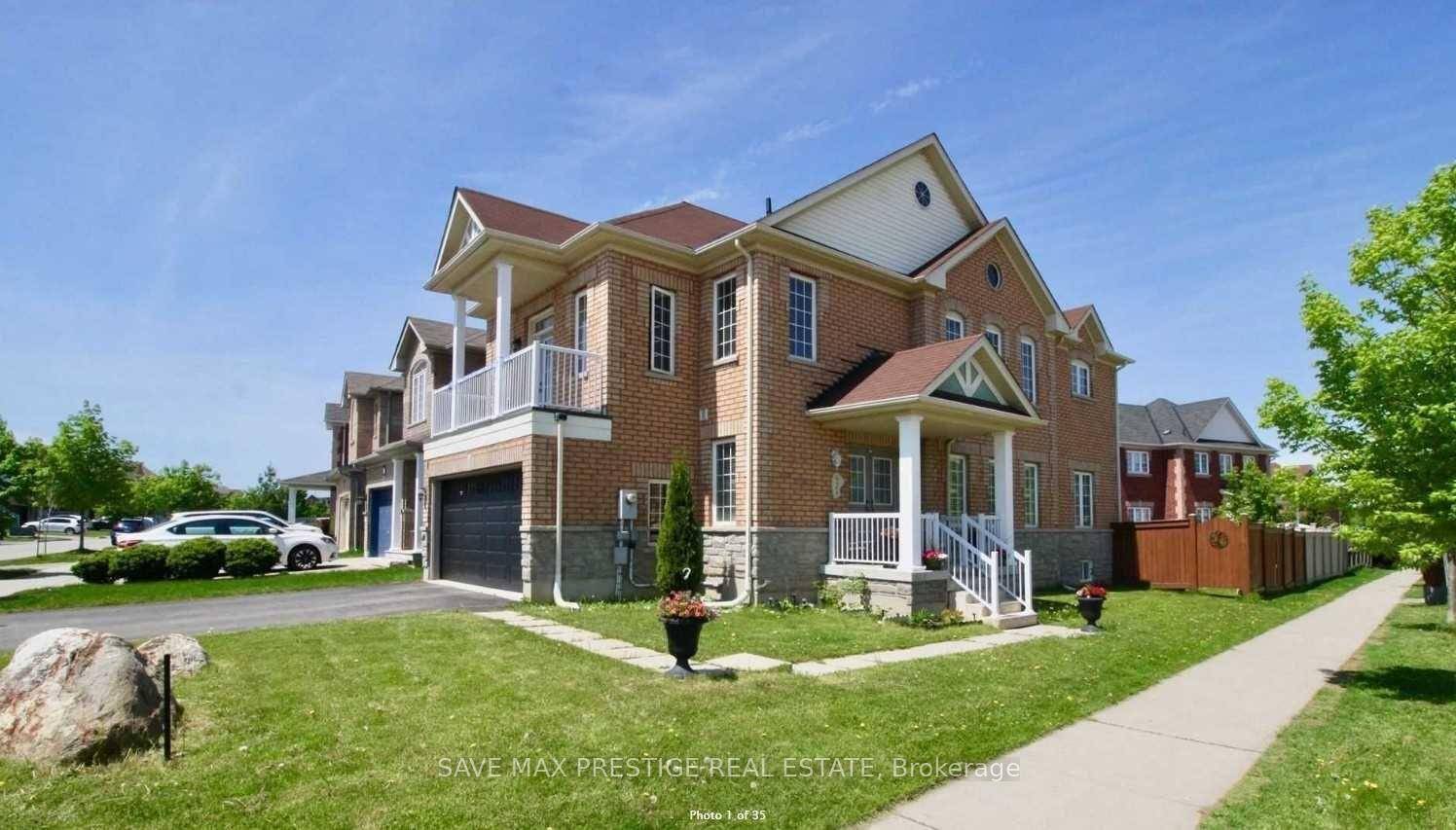 Well Maintained 4Bedroom Corner House With 2 Car Garage Available For Rent Immediately.