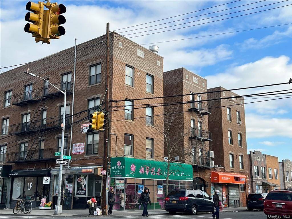 This 4 story mix use commercial building 5 commercial stores and 15 apartments, 19104 SQ total is located in excellent blocks of Sunset Park's core commercial area.