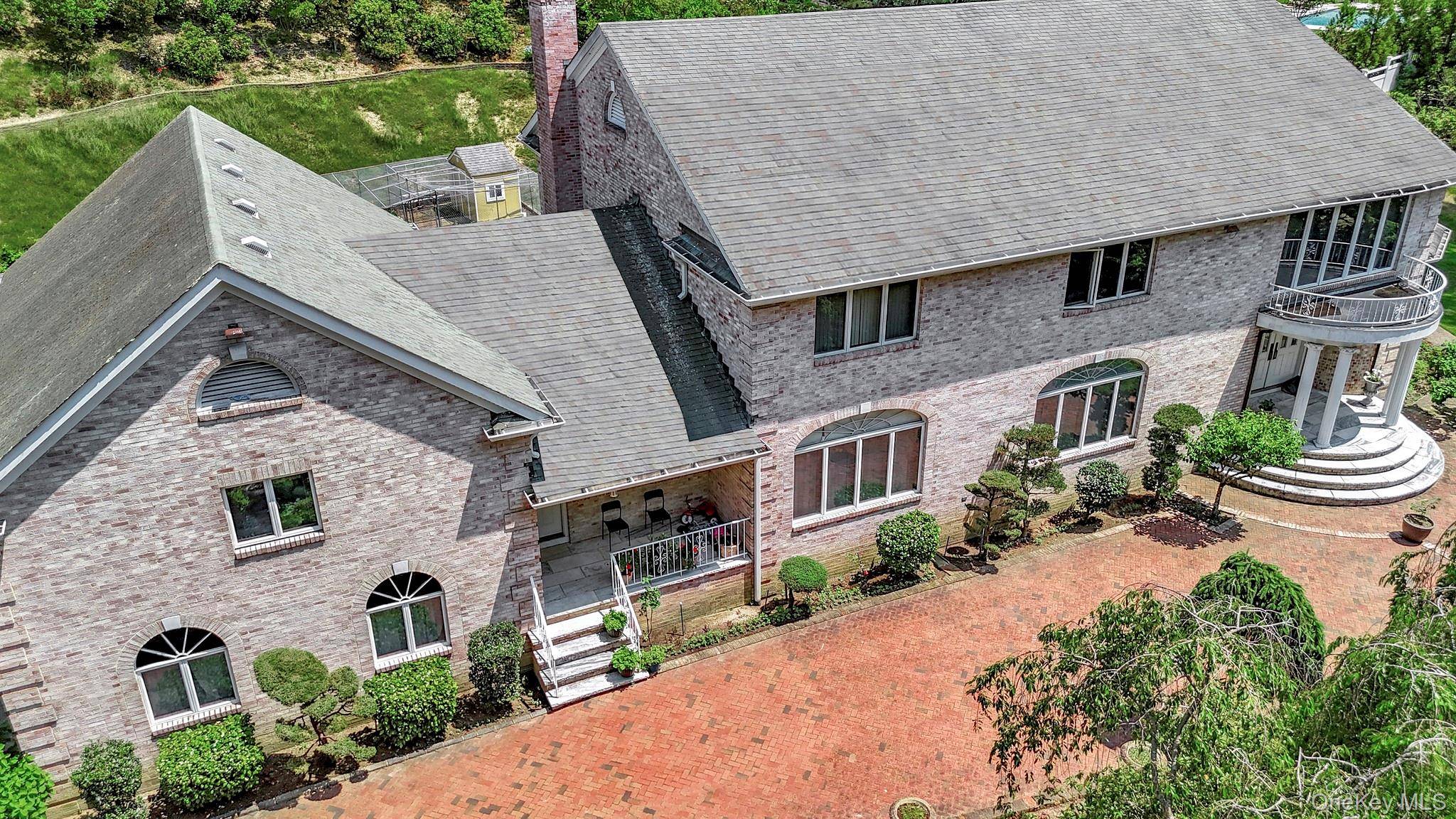 Expansive Laurel Hollow Colonial built with fortitude.