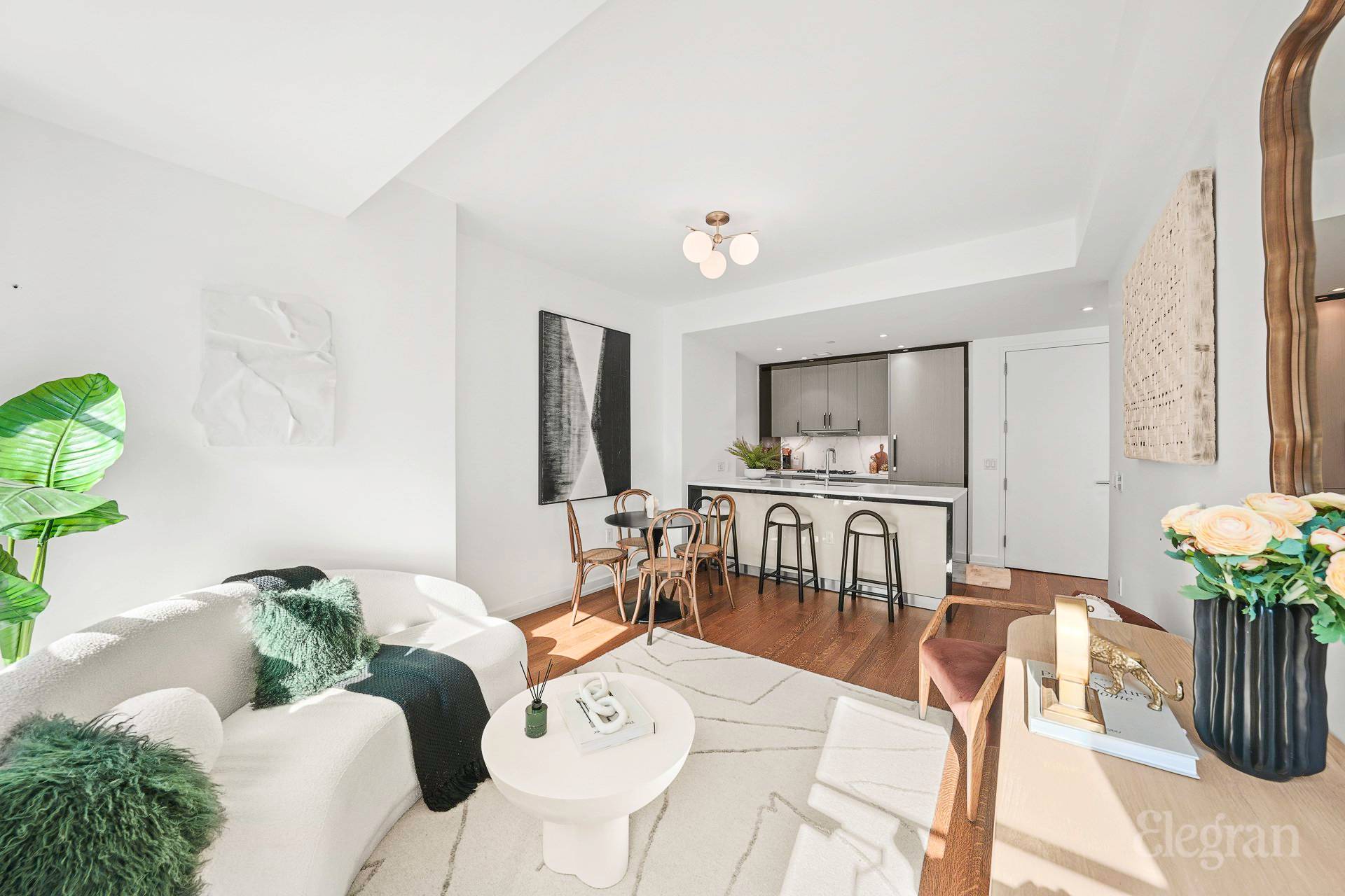 One of Chelsea s most competitively priced and meticulously designed two bedroom units in the full service Seymour Condominium of West Chelsea.