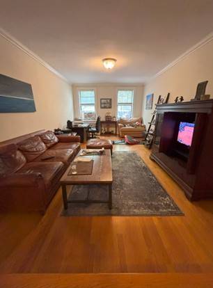 Available by July 7th. This is a spacious 1 bedroom apartment with prewar charm in an elevator laundry building with live in super.