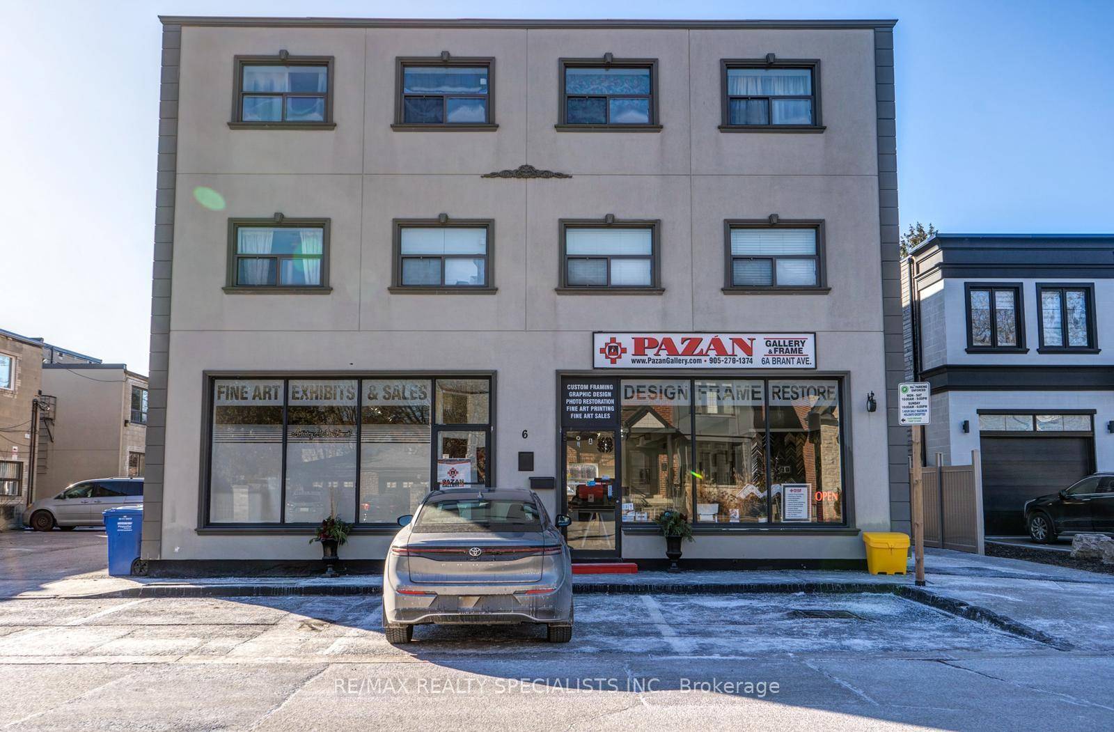 6 BRANT AVE FEATURES 2 COMMERCIAL AND 8 RESIDENTIAL UNITS 6 1 BED amp ; 2 STUDIO.