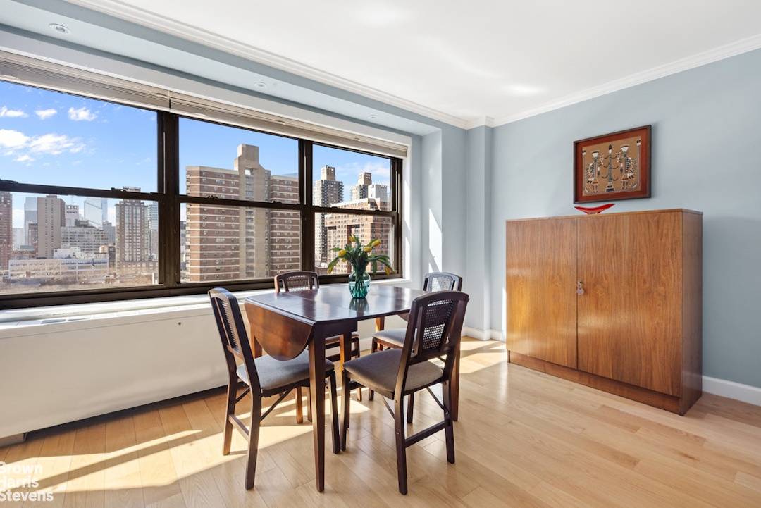 Rare Opportunity at Lincoln Towers Sun Flooded Convertible Home with In Unit Washer Dryer This exceptional residence is a seamless combination of two oversized studios, creating a uniquely spacious and ...