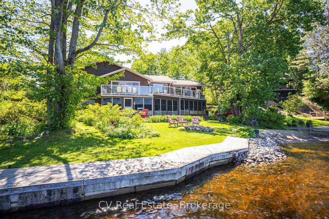 Experience four season waterfront living in South Muskoka, just 1.