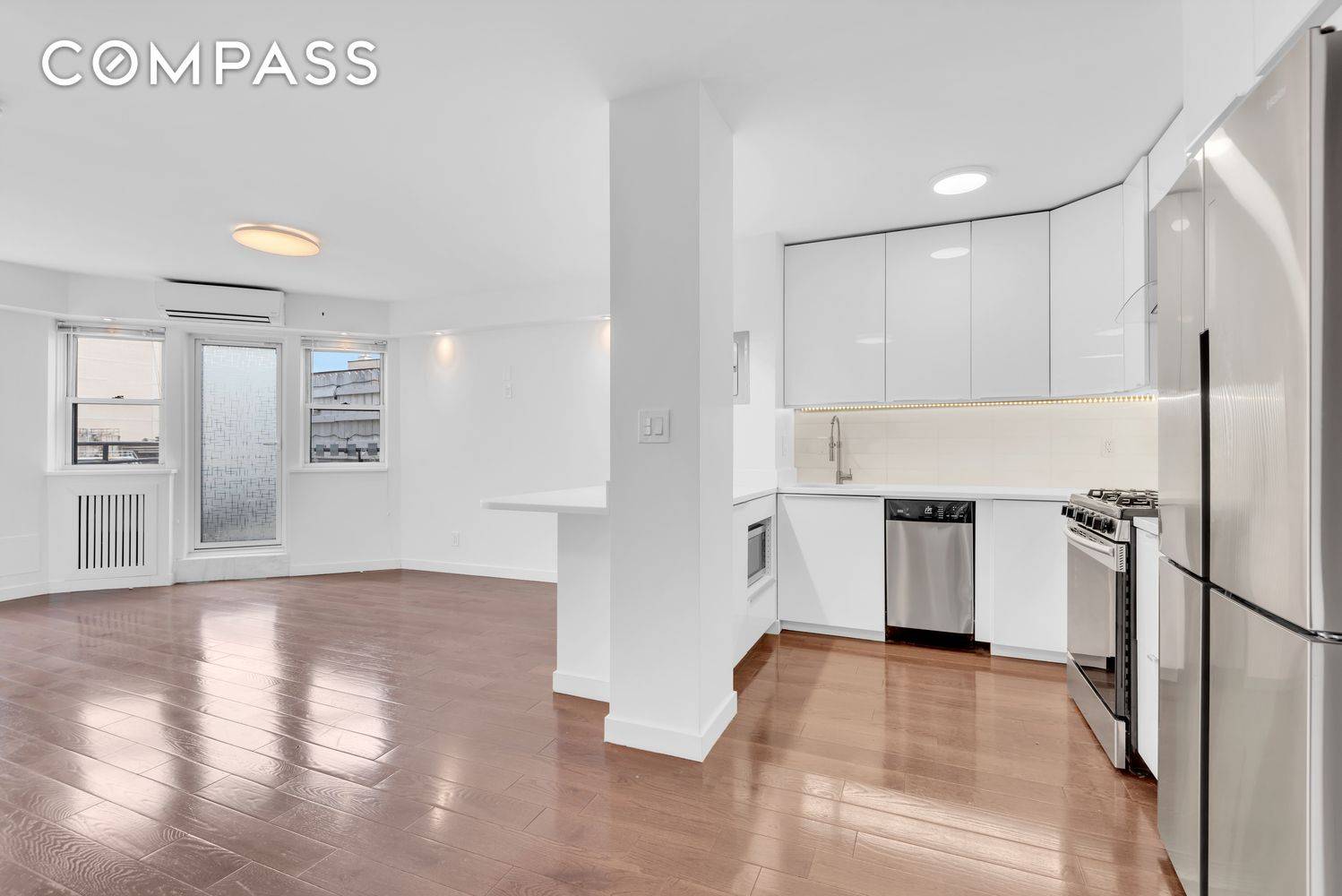 Welcome to apartment 18E at The 155 Condominium, a stylish and renovated two bedroom, One Bath condominium with a Terrace, located in the heart of the historic section of Murray ...