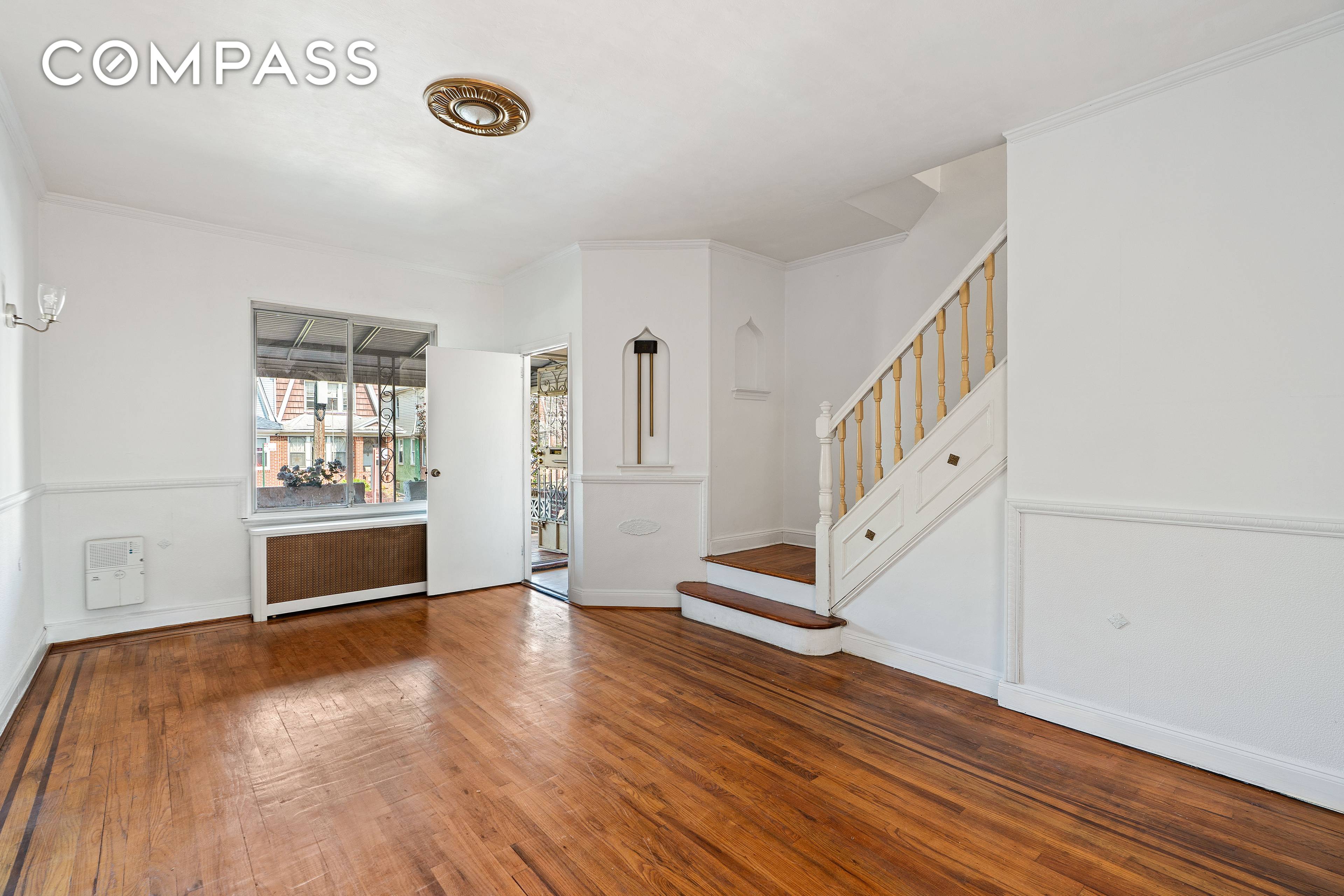 Welcome to this brick single family home nestled on a quiet, tree lined block between Avenue D and Clarendon Road in Flatbush.