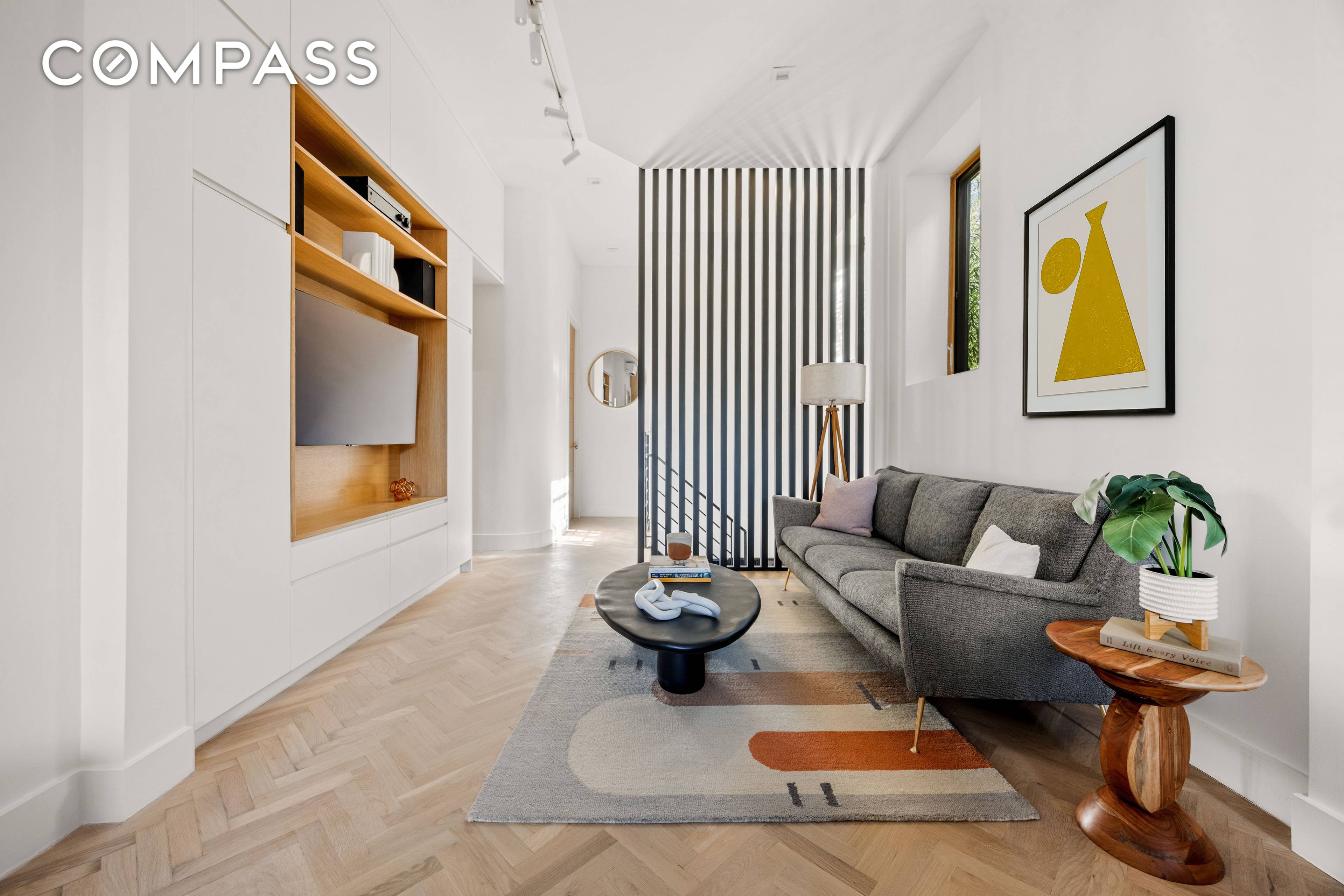 Welcome to 589 Hicks Street, Unit 1 A rare townhouse style duplex that combines elevated design, everyday comfort, and an extraordinary private outdoor retreat.