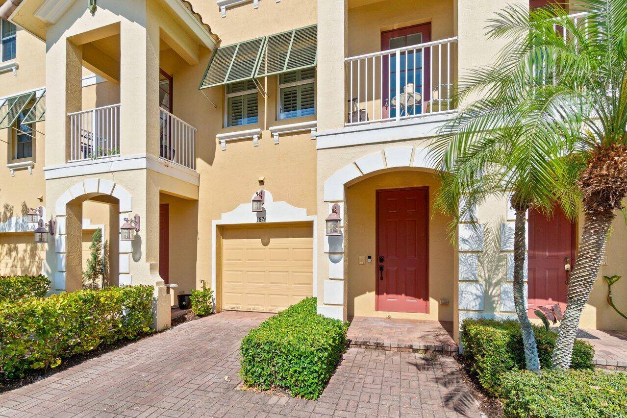Rarely available, completely renovated, Renaissance Commons Townhome in Boynton Beach with a water view !