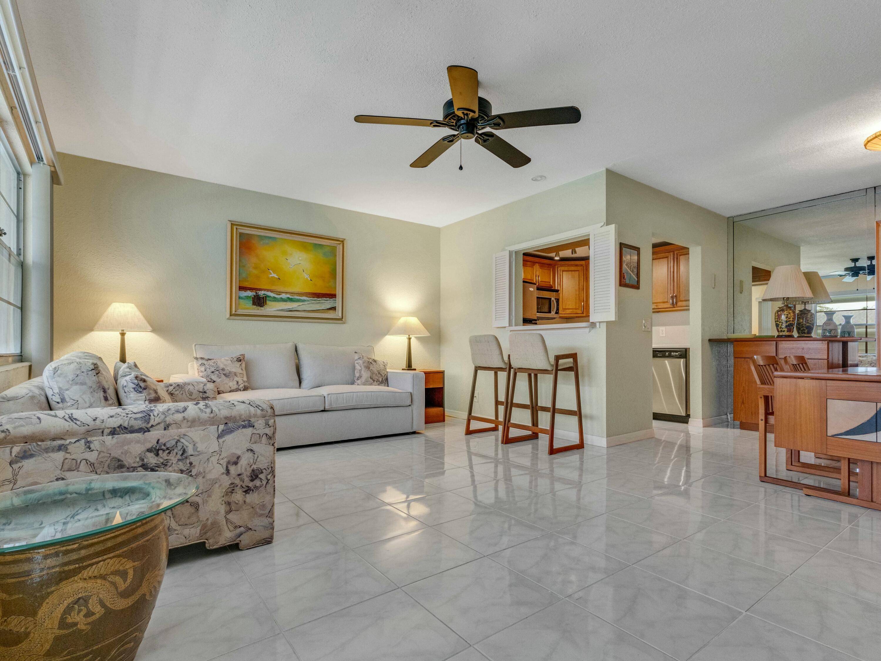 Discover the perfect blend of comfort and style in this stunning second floor furnished condo overlooking a peaceful canal.