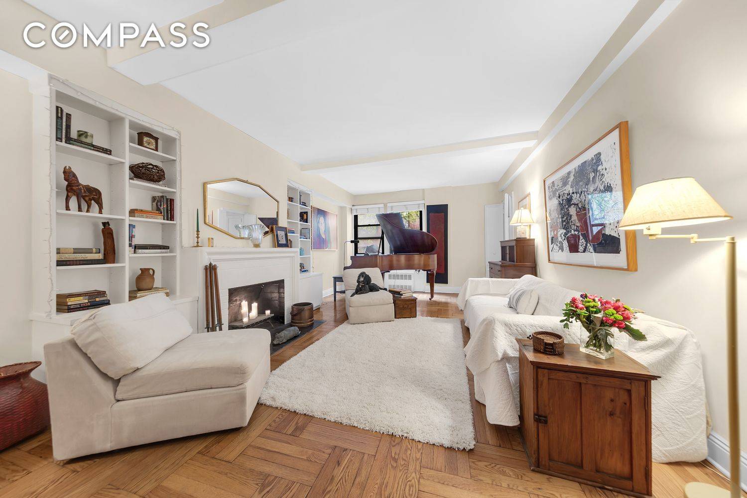 Perfectly situated in the heart of the Upper East Side, this rarely available 2 bedroom, 2 bathroom home offers timeless pre war charm and exceptional convenience.