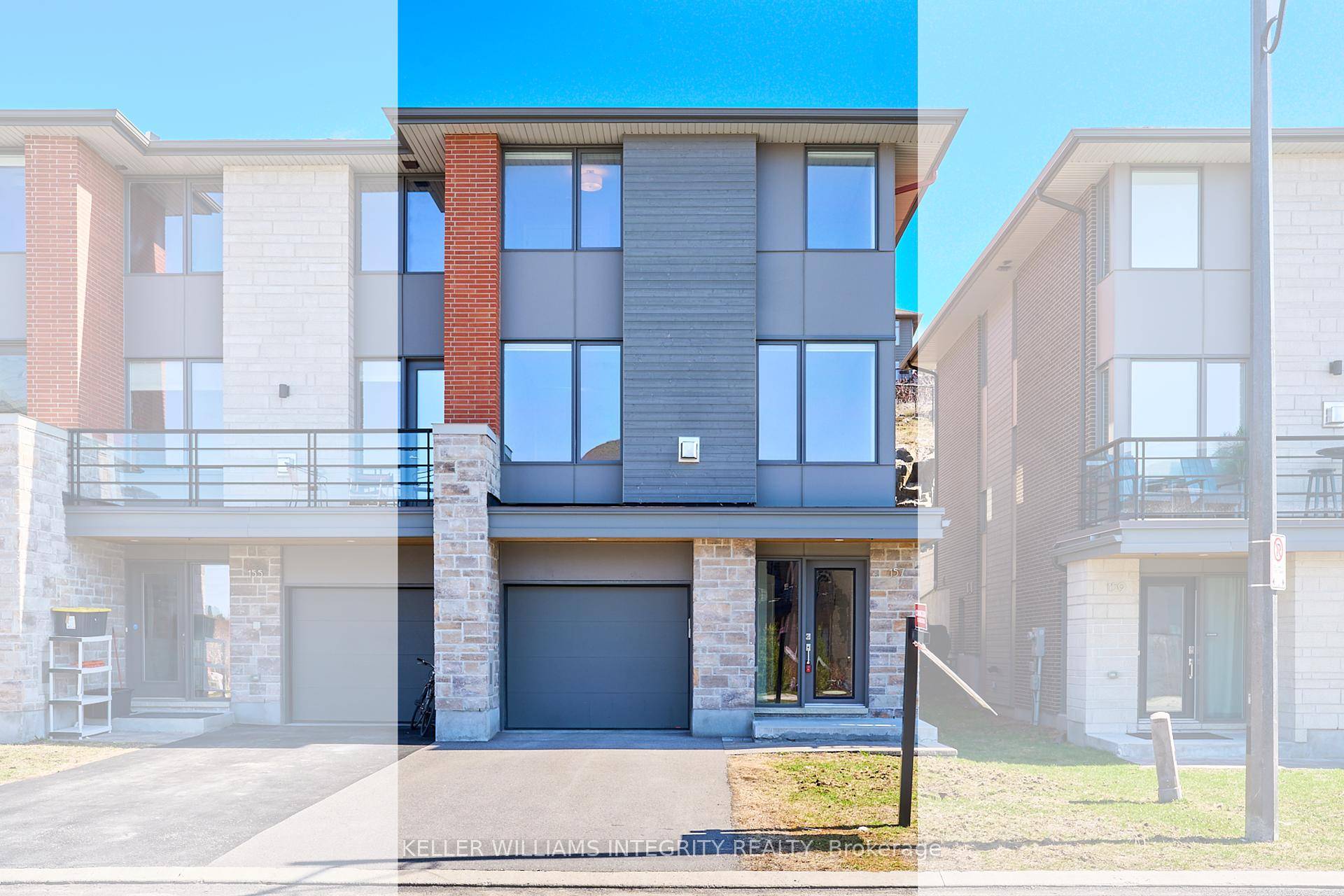NO REAR NEIGHBOURS ! Backing onto a serene rookery, this Luxury End Unit Townhome offers peaceful views and upscale living in the prestigious Richardson Ridge community of Kanata Lakes.