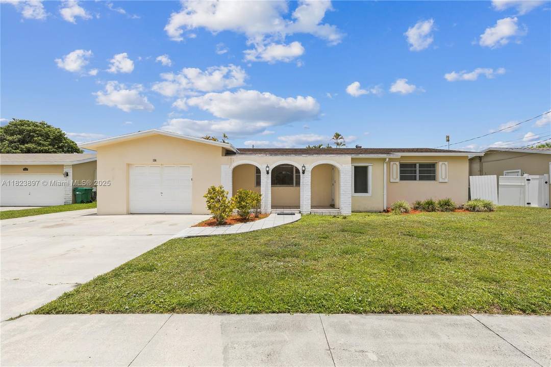 Step into comfort with this move in ready ranch style home featuring 3 bedrooms, 2 bathrooms, a spacious family room, and a private pool.