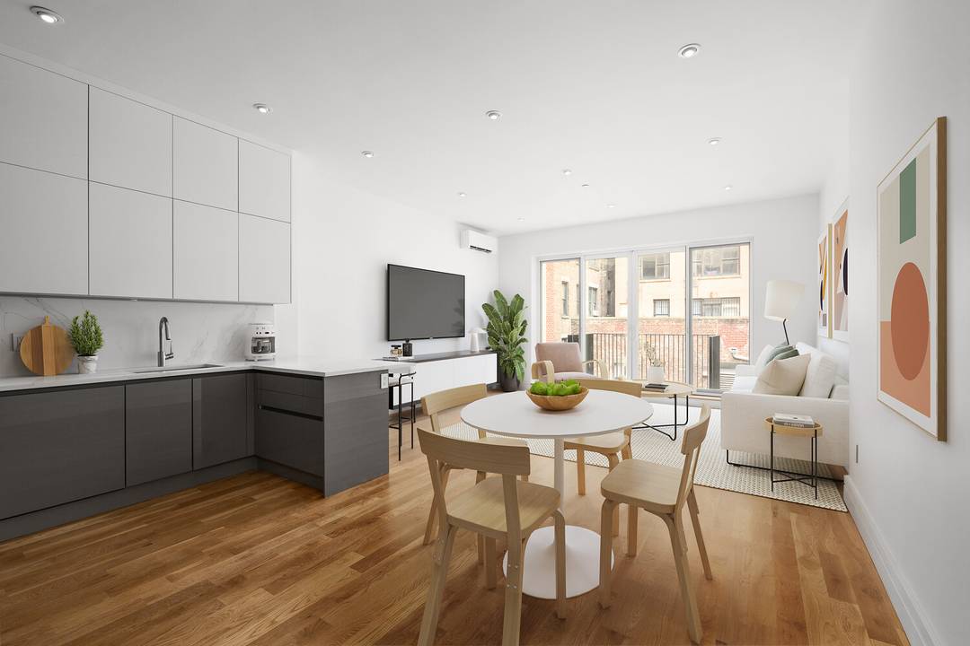 Residence at 254 West 88th Street, 3 is a sun filled, full floor home located within a completely gut renovated historic townhouse in a prime Upper West Side location, finished ...
