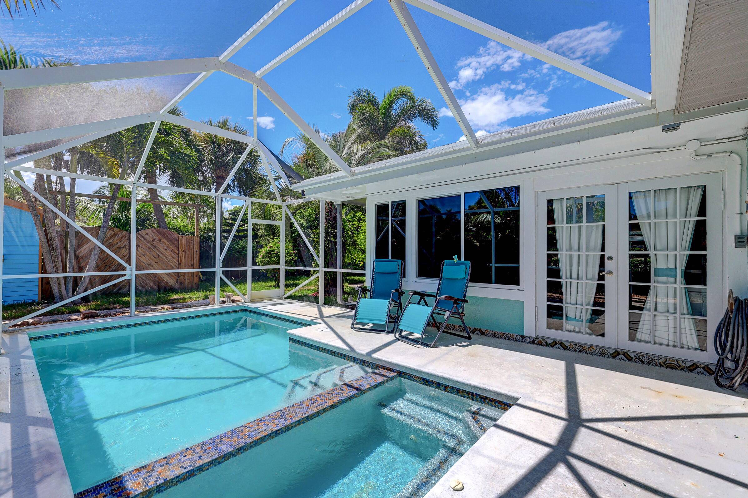 Beautiful upgraded pool home on South Hutchinson Island in Surfside.