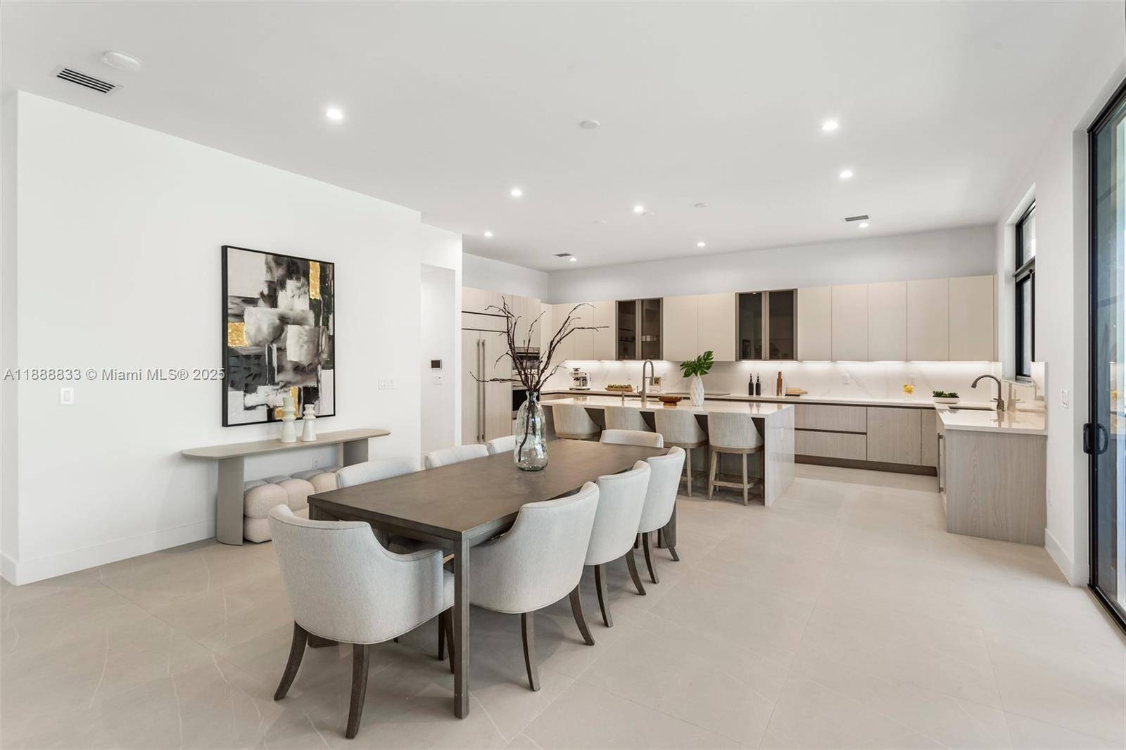 Stunning New Estate in the Gated Community of Pine Rockland Estates with 4, 143 SF !