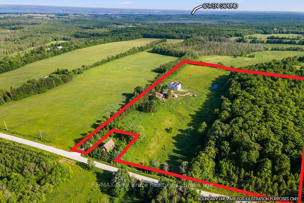 This Stunning 23 acre farm offers a perfect blend of tranquility and functionality, surrounded on three sides by the Conservation Authority.