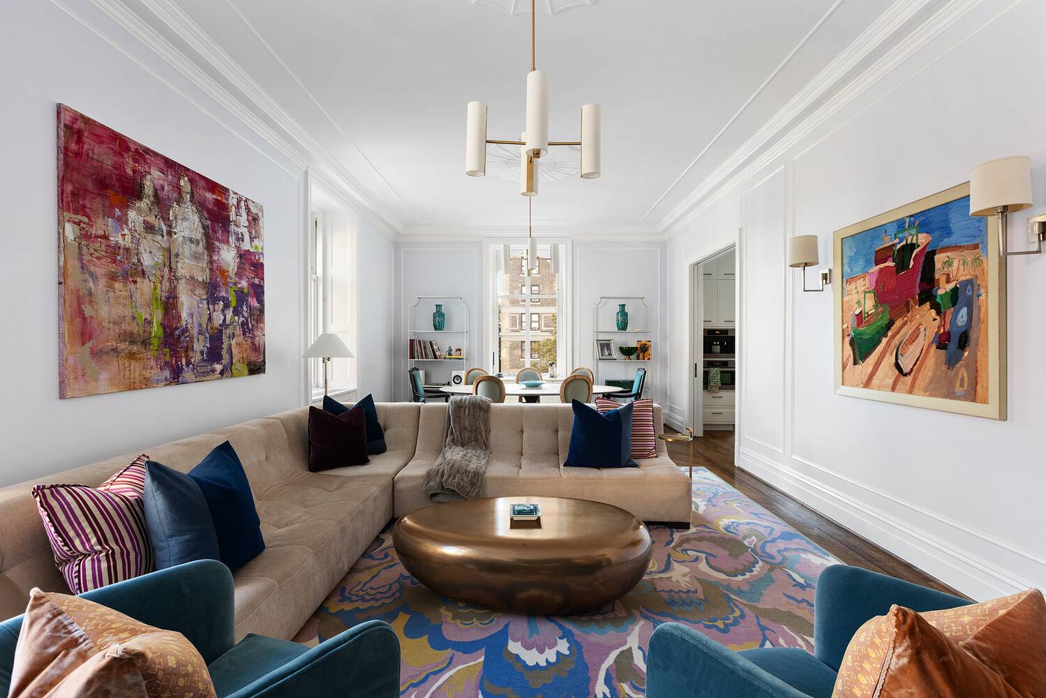 This grand four bedroom, three bath residence at the legendary Apthorp offers the perfect balance of historic elegance and modern refinement.