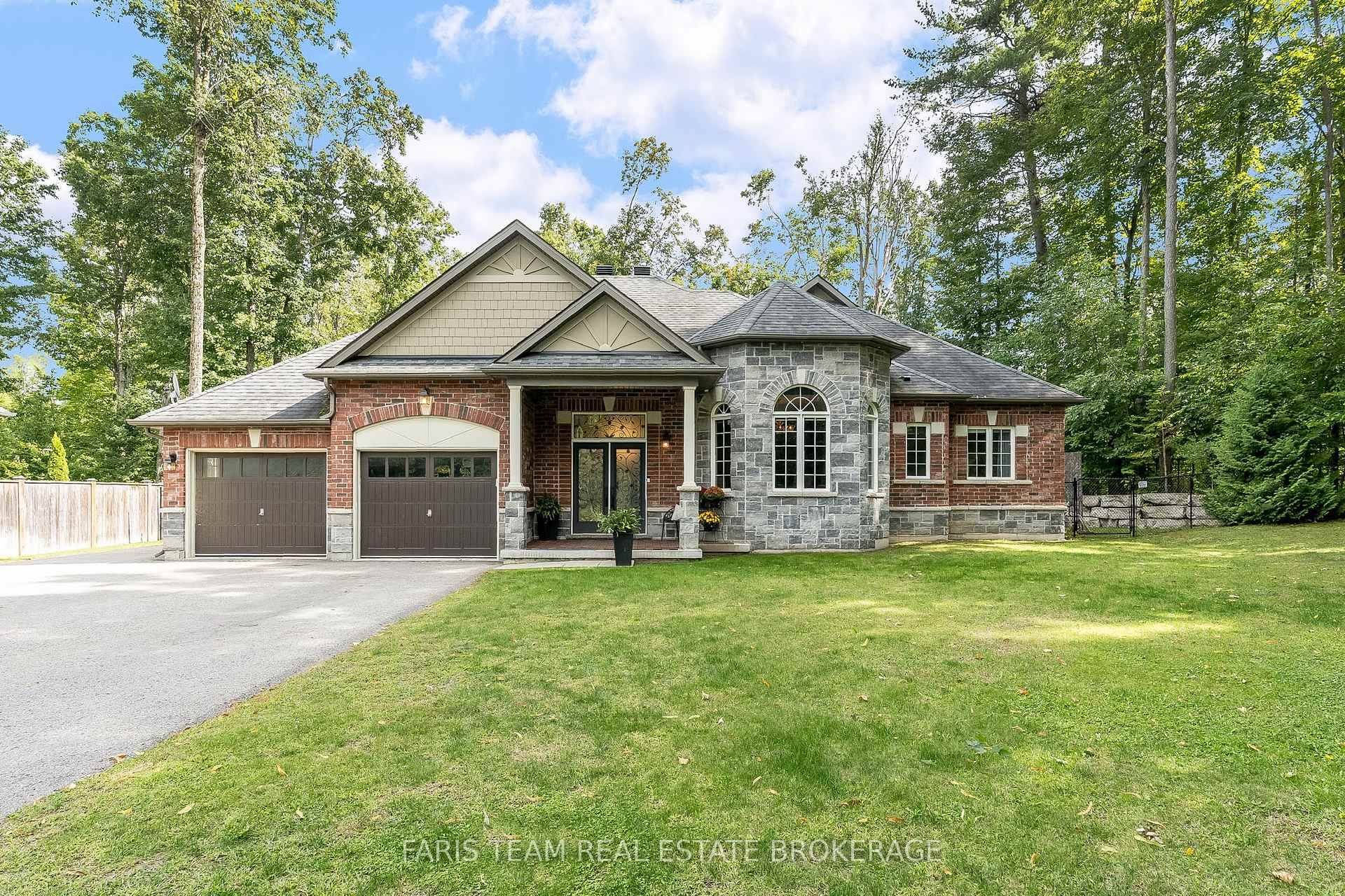 Top 5 Reasons You Will Love This Home 1 Step into an entertainer's dream backyard, featuring a sprawling interlock patio and a post and beam outdoor living space, all set ...