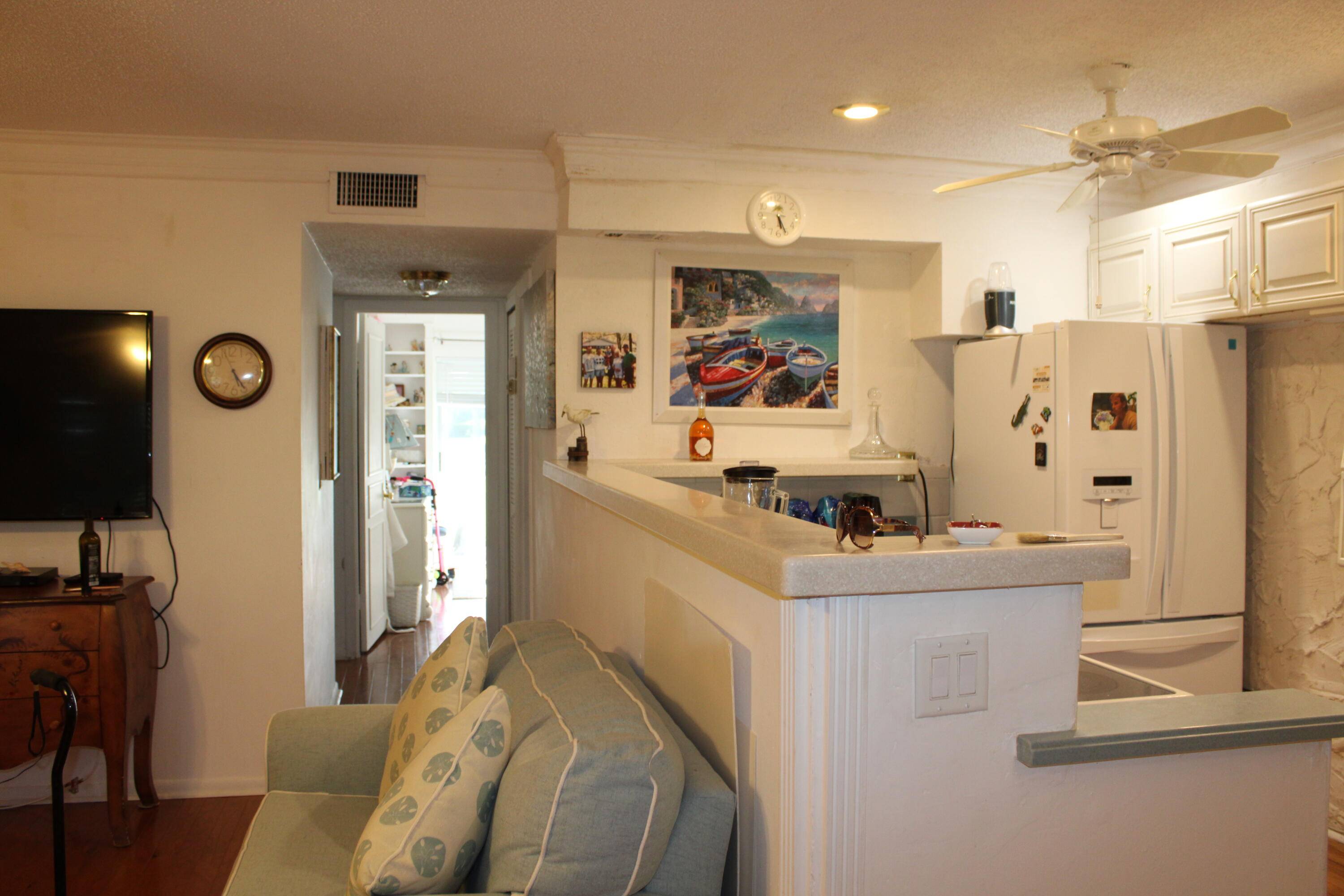 1st FLOOR 2 br with 2 full baths with a nice water view.