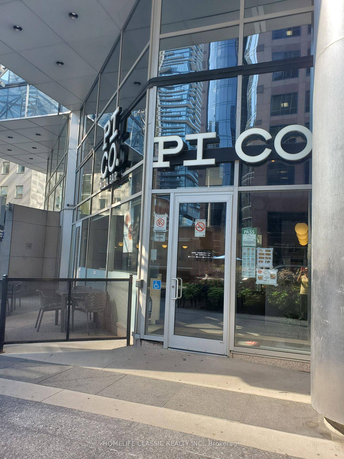 High Traffic Pi Co. location available at the corner of Bloor and Church streets in Toronto.