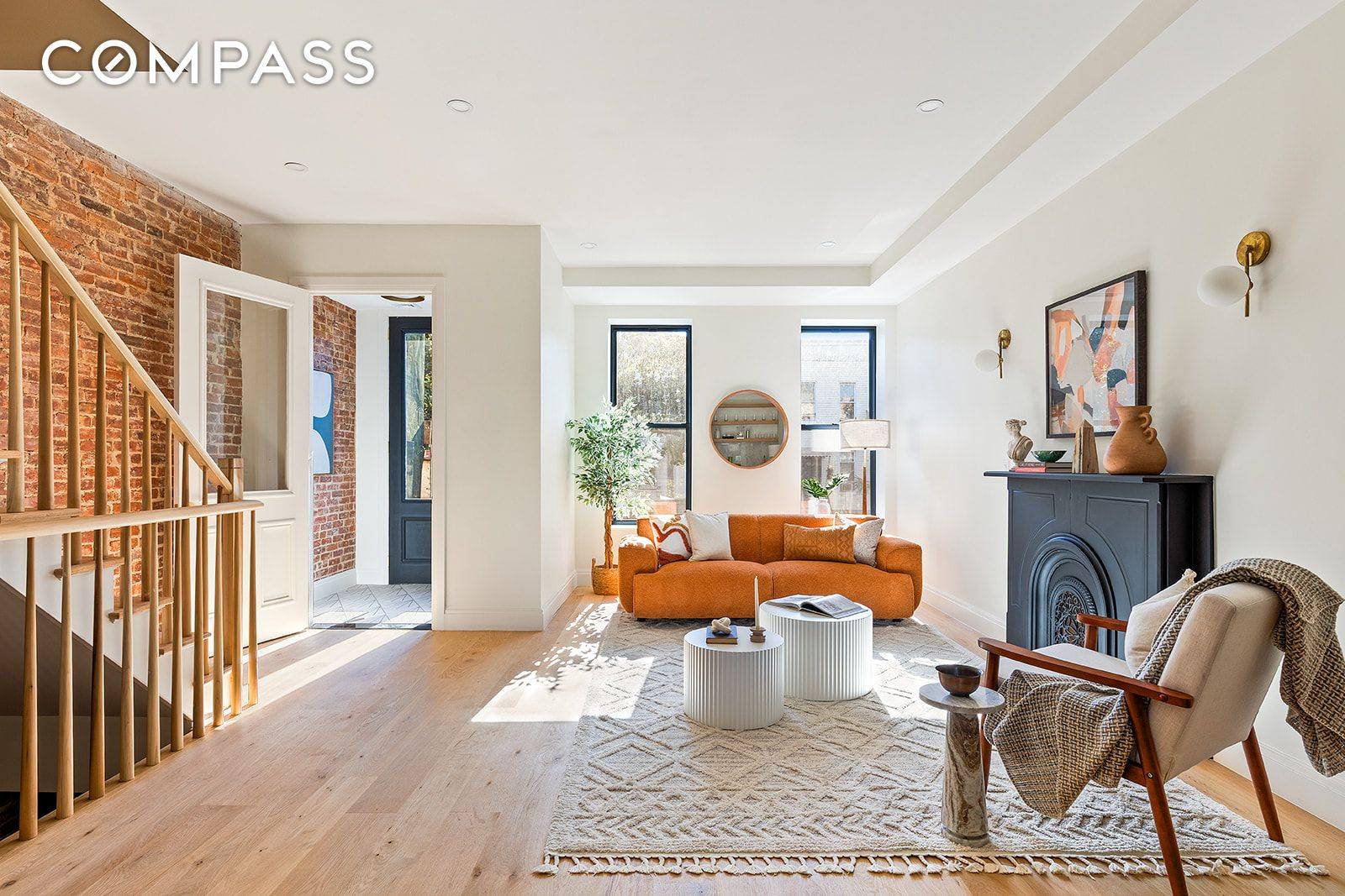 Welcome to 125 Schaefer Street, a newly renovated two family townhouse that blends Brooklyn character with modern sophistication.