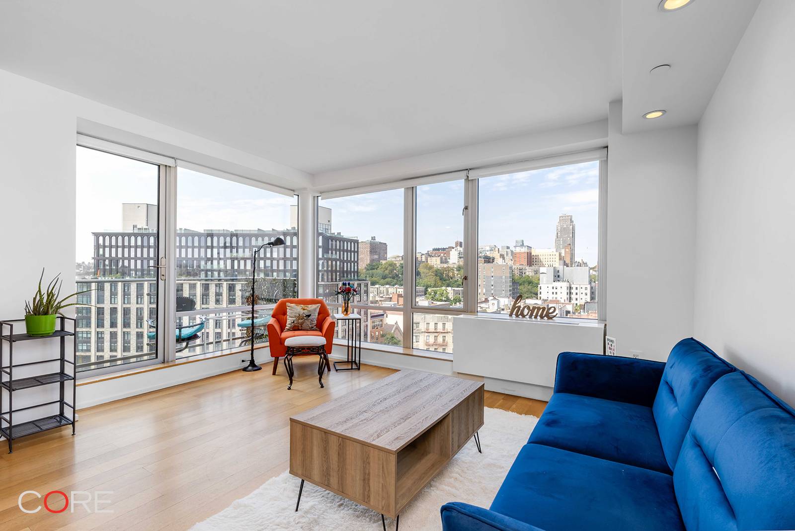 Natural light floods the private balcony of Residence 11D, where inside you ll find a spacious home with three bedrooms, two and a half bathrooms, approximately 1, 400 square feet ...