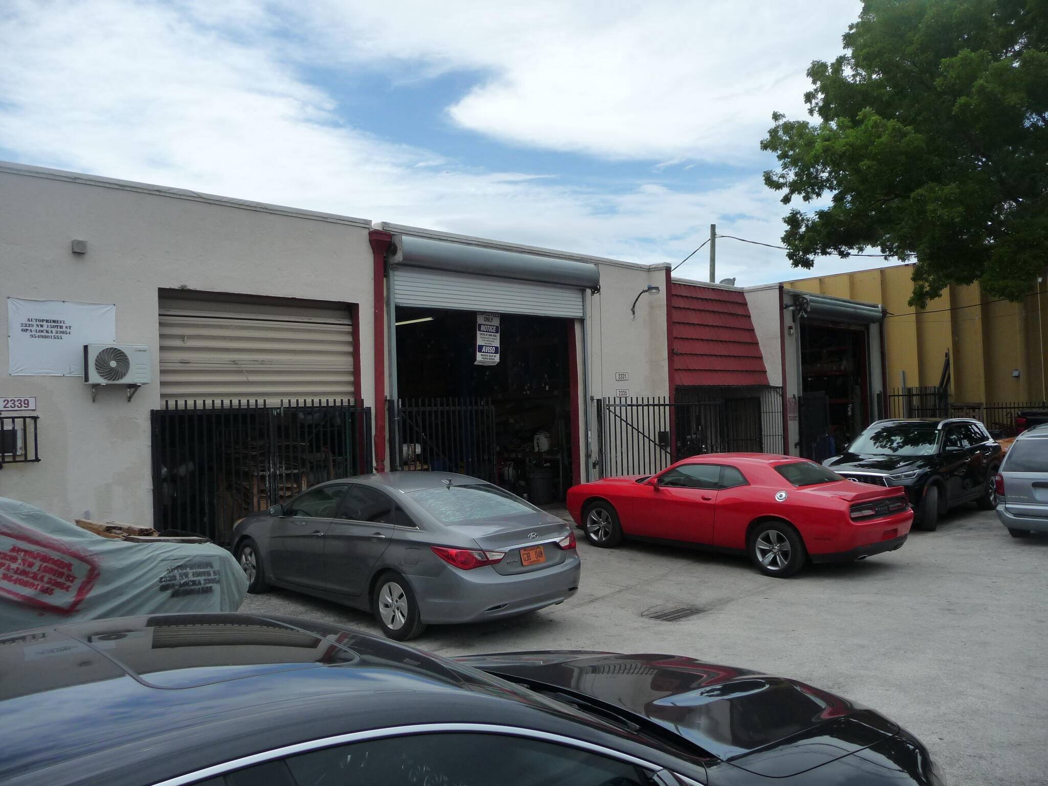 The main line of business is selling used car parts on e bay and other websites.