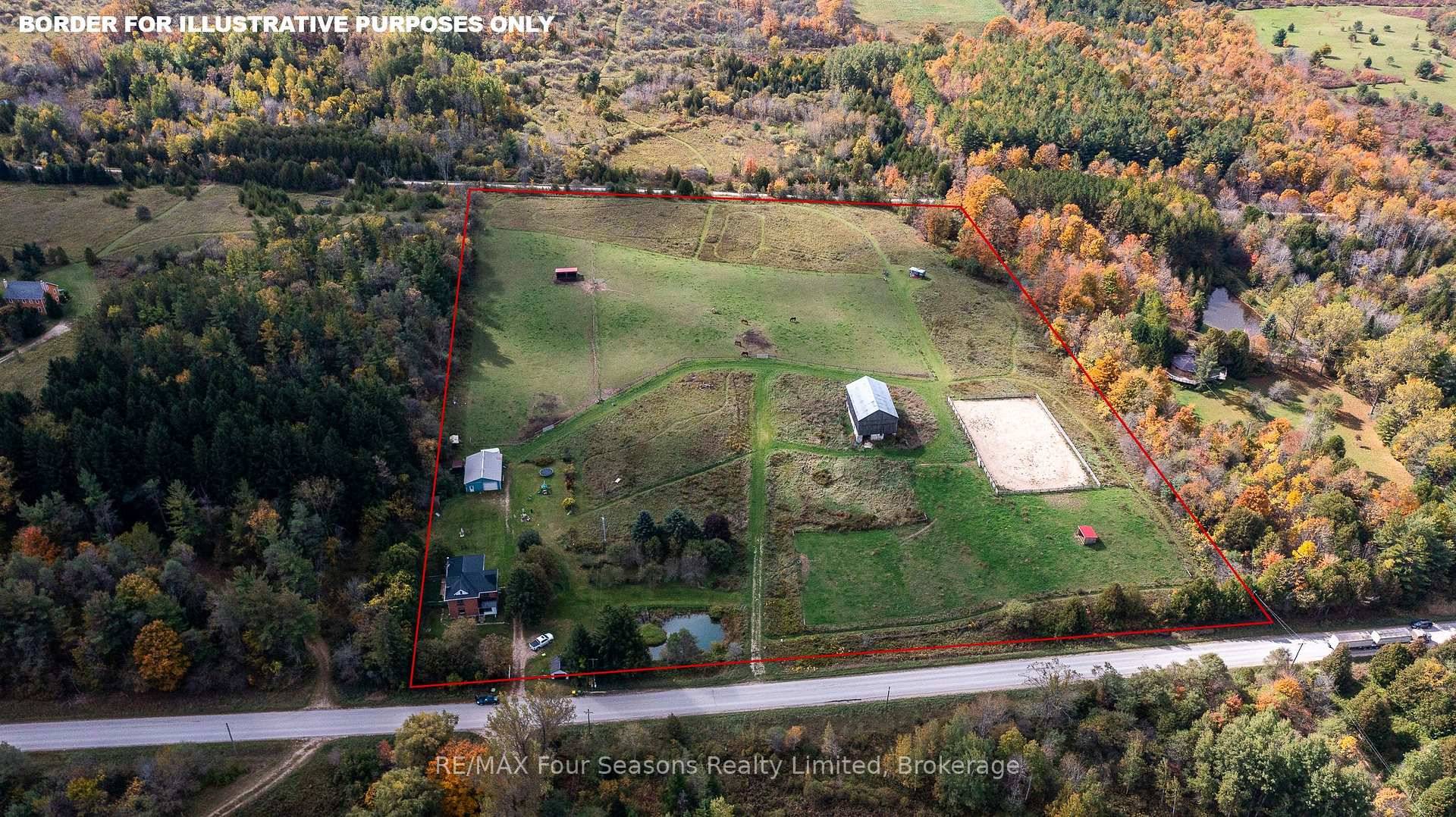 Escape to the country and discover this classic rural retreat nestled among 12 acres of rolling fields and sweeping countryside views, just minutes from Flesherton and Markdale on a paved ...