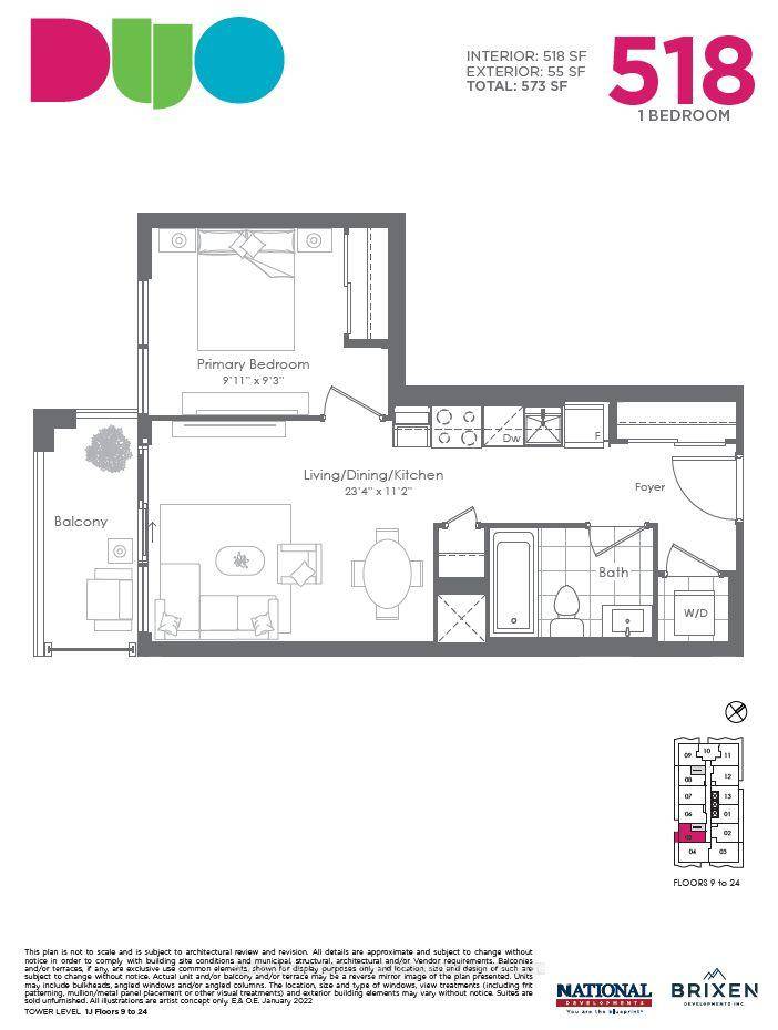 Welcome to the beautifully designed brand new DUO Condos !