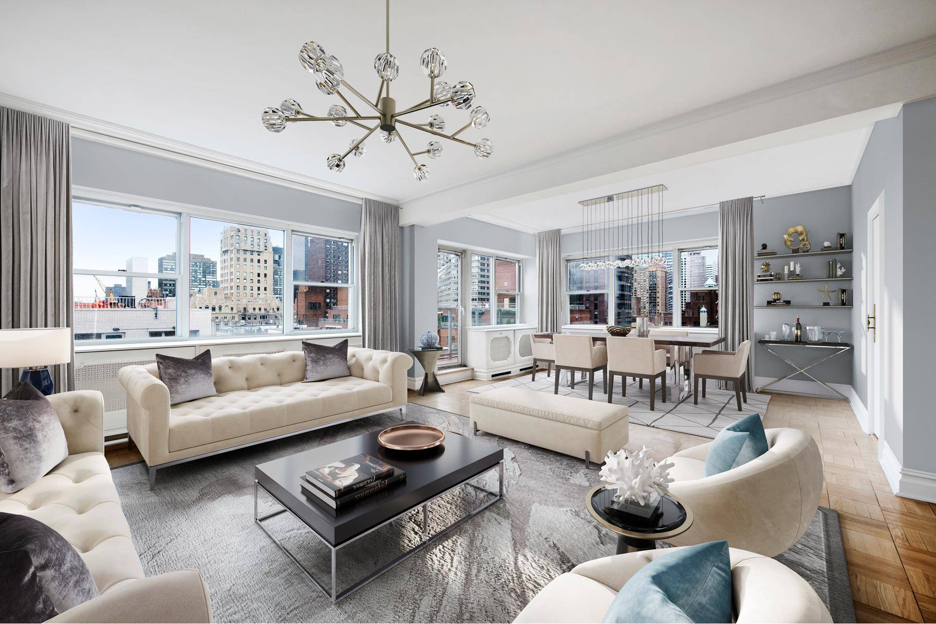 Welcome to the Cannon Point North at 25 Sutton Place South, Unit Penthouse P.
