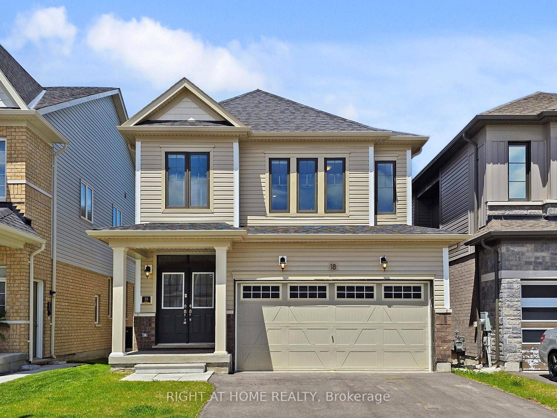 Welcome to 18 Bannister Rd, a beautifully maintained 2 year new home in the desirable Mapleview Park community.