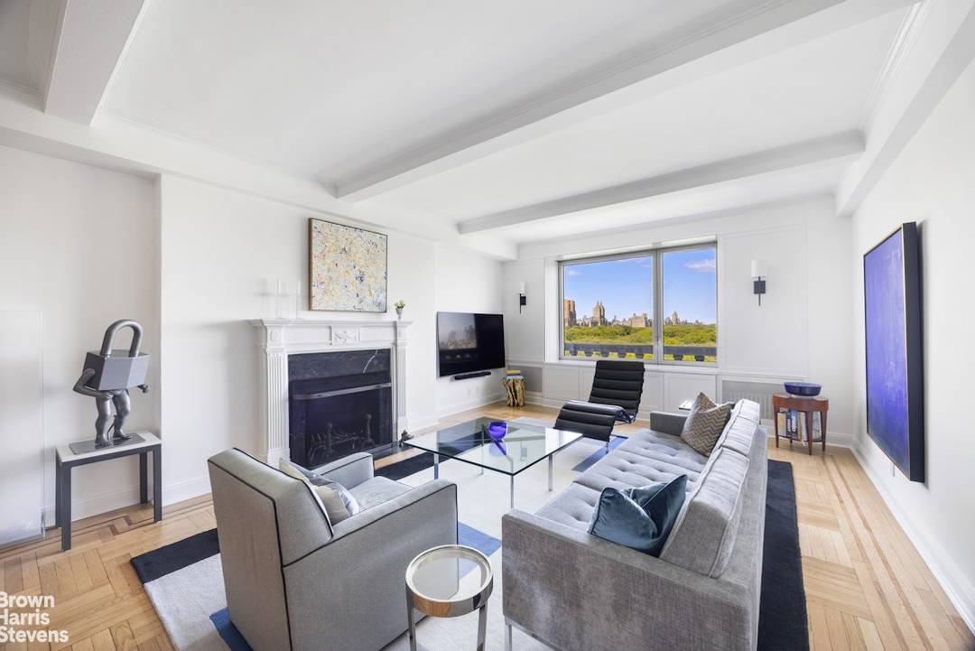 The Best of Central Park South Showcasing magnificent Central Park views, this beautiful Renaissance Palazzo building offers a special two bed, two bath home.