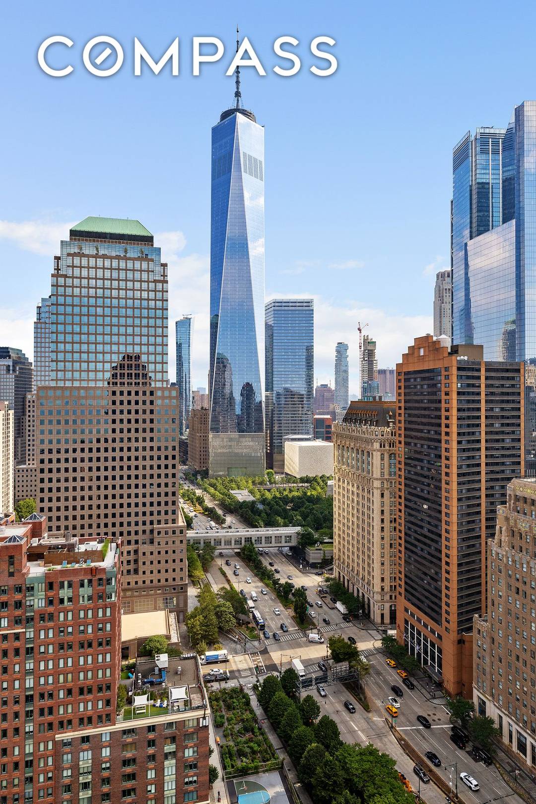 36th Floor Renovated Corner 2 Bed in Battery Park City !