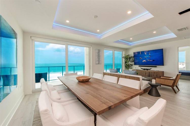Located on the world renown northern end of Clearwater Beach, this exclusive building offers privacy, and a spacious unit at the height of luxury.