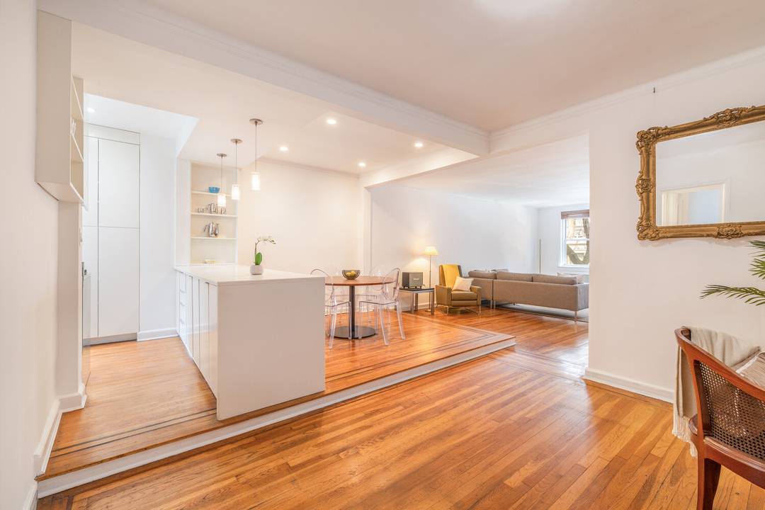 Exceptionally large one bedroom.