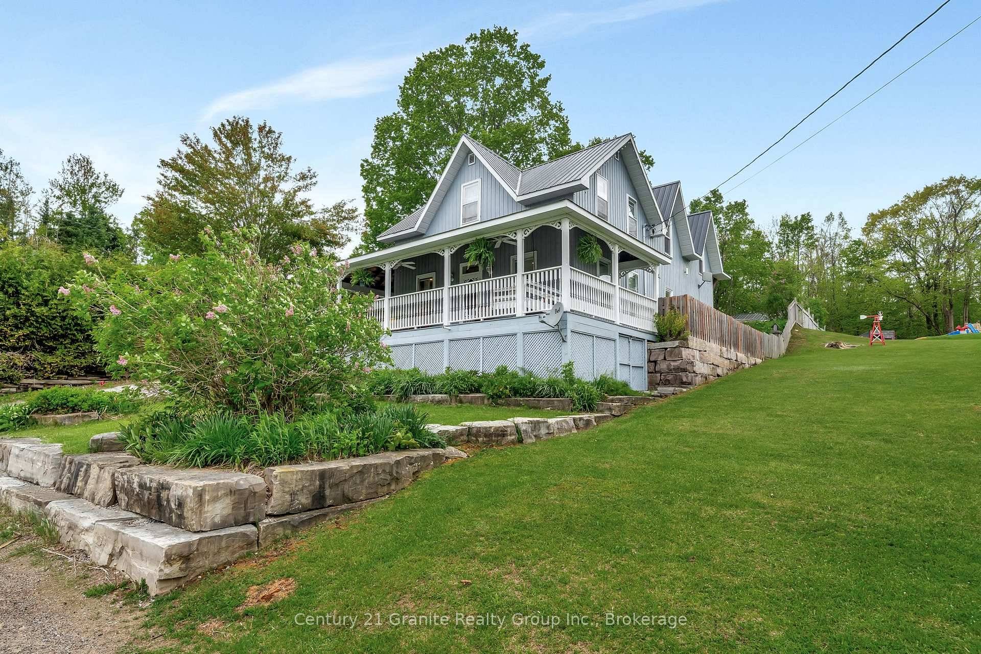 Charming Hillside Home in the Heart of Kinmount Step into comfort and character with this beautifully preserved and thoughtfully updated hillside home, perched on a gentle rise with sweeping views ...