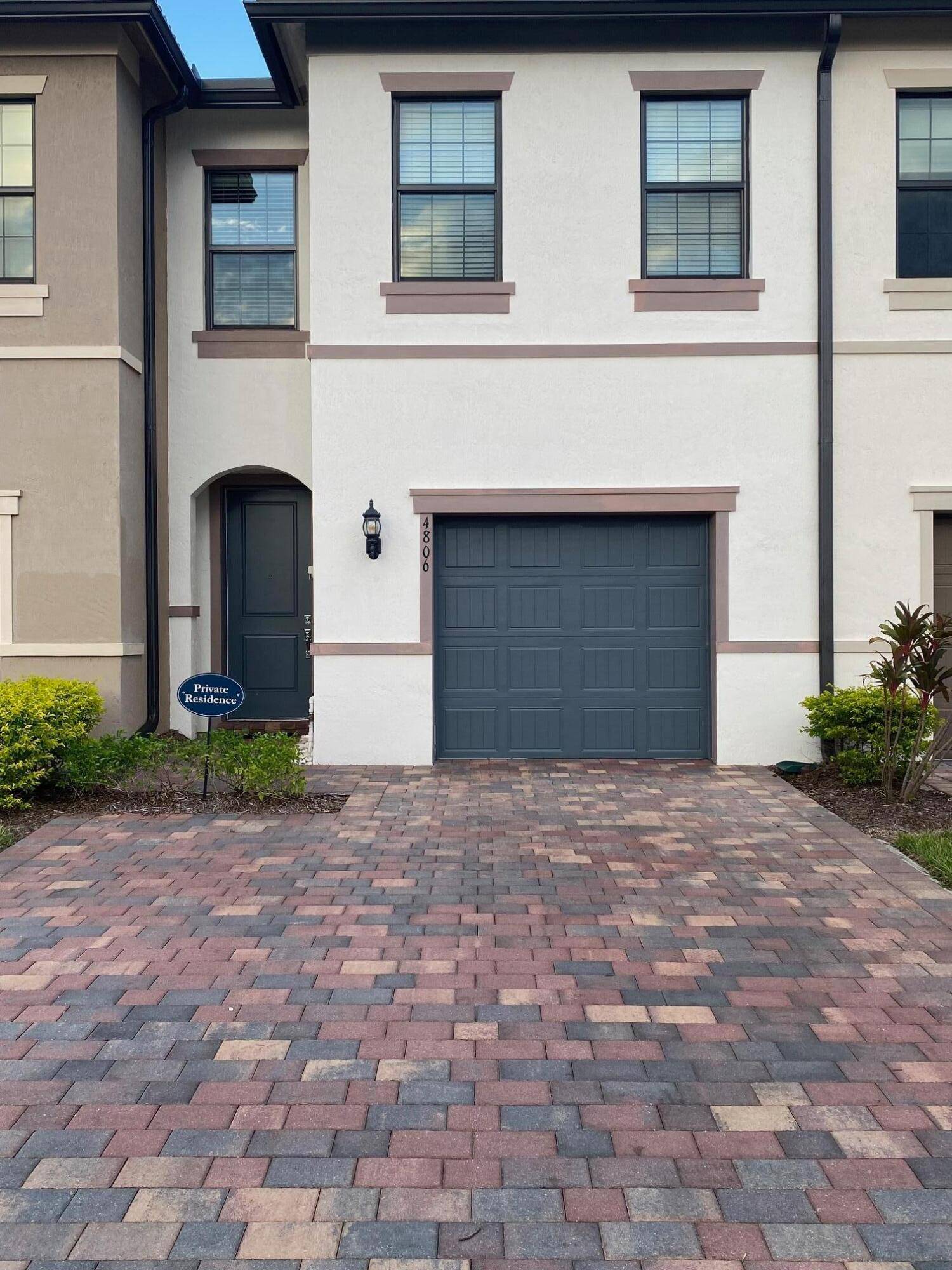 New to the Market This almost new Townhome is ready for a new family.