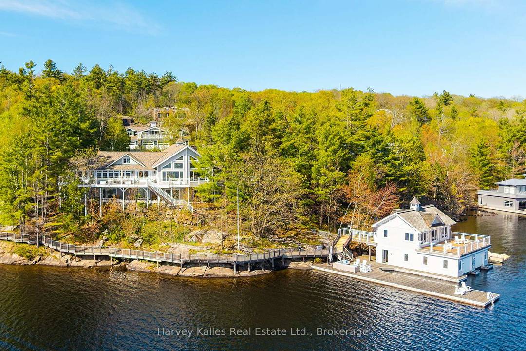 Sophisticated and comprehensive South West lake house estate perched on a most prominent 333' point of 2.