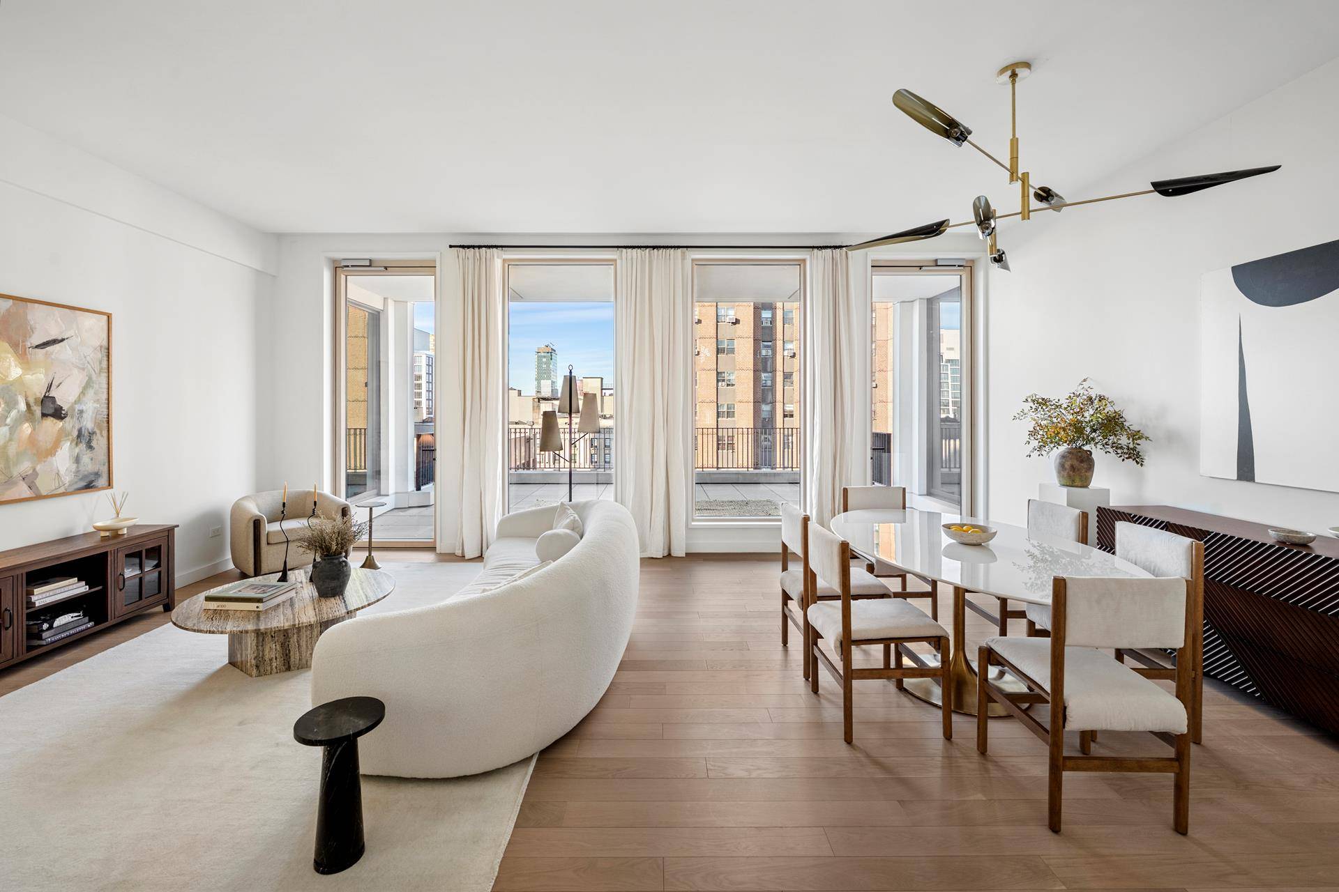 Presenting Residence 12. This spectacular full floor residence boasts 2, 586 SF of exceptional interior square footage with 421 square feet of private outdoor space.