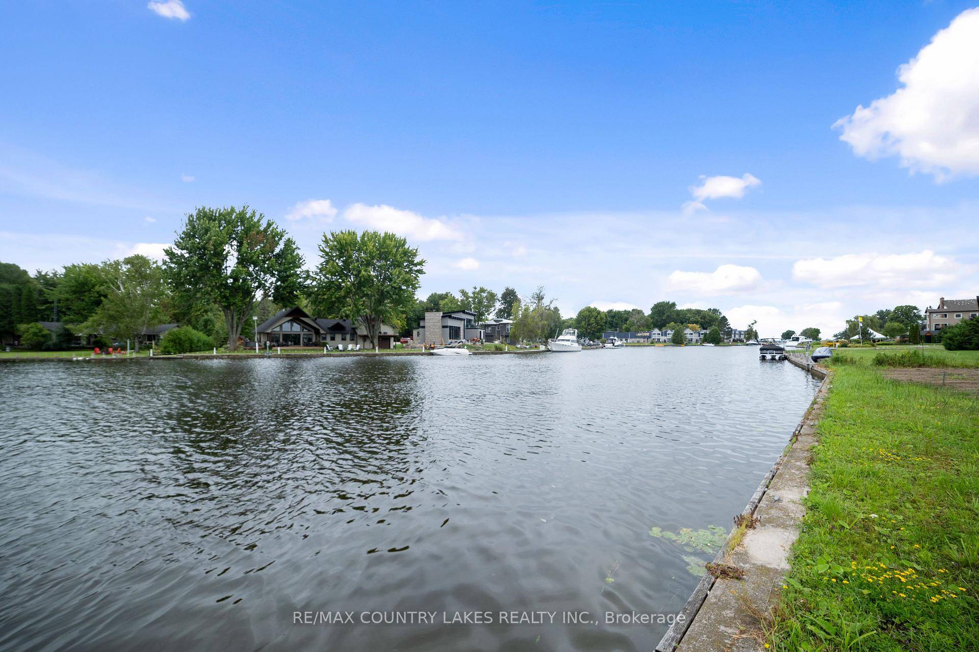 Premium lot on the main channel in Beautiful Lagoon City.